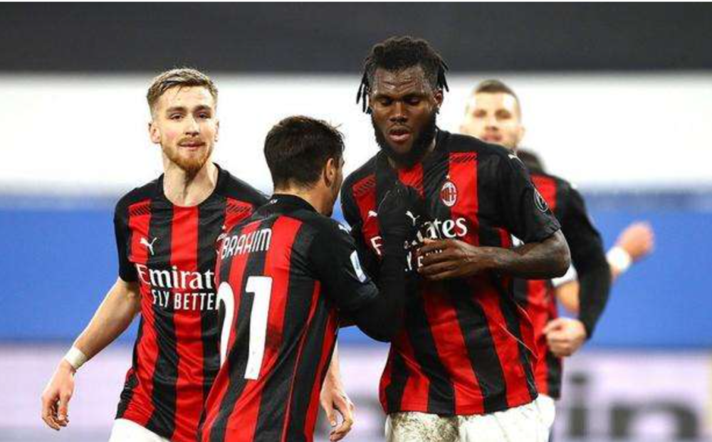  AC米兰青春风暴席卷赛场，托纳利远射破门锁定胜局